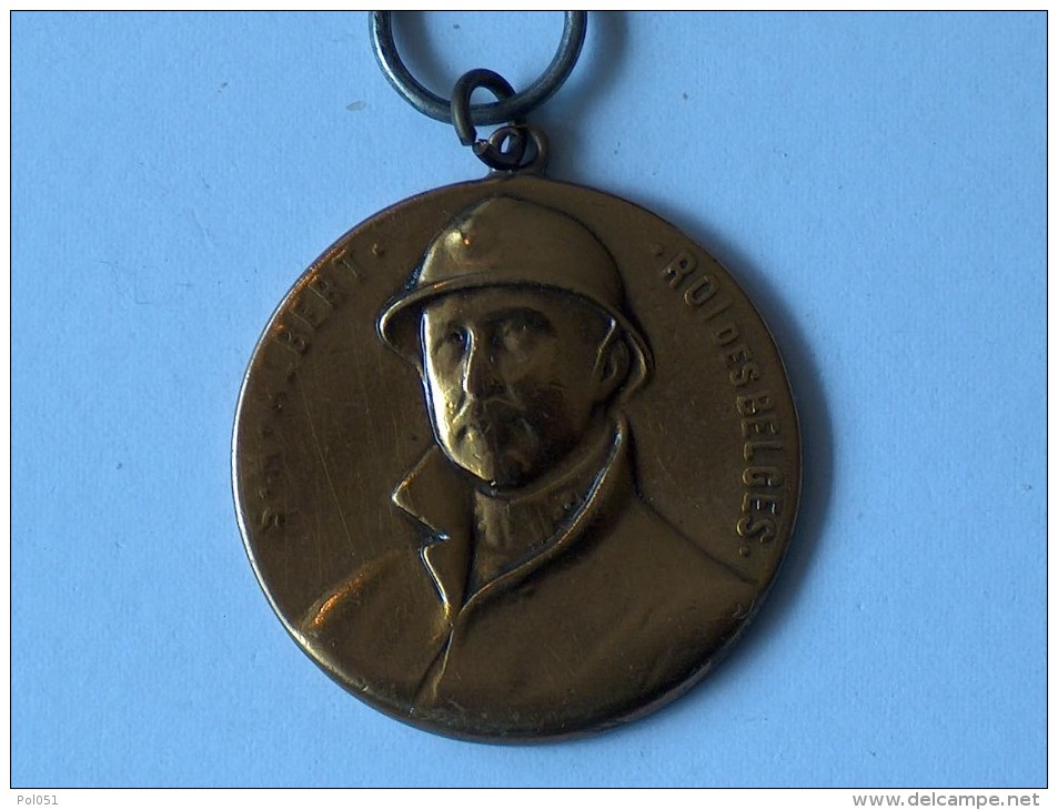 MEDAILLE MEDALS SM ALBERT ROI DES BELGES RECONNAISSANCE DANKBAARHEID - Belgique