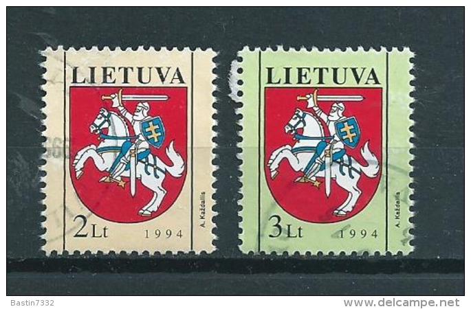 1994 Litouwen Complete Set Definitive Used/gebruikt/oblitere - Lithuania