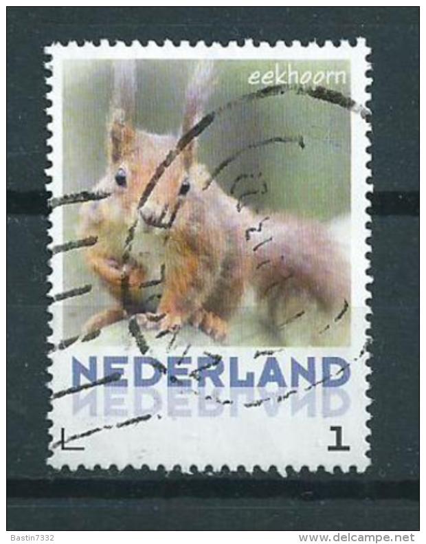 Netherlands Eekhoorn,squirrel Used/gebruikt/oblitere - Gebruikt