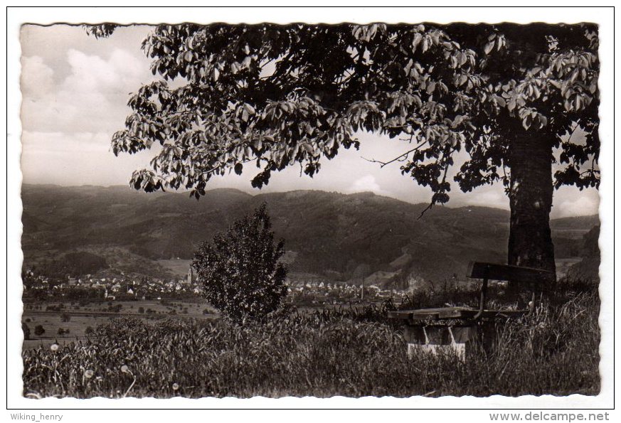 Haslach Im Kinzigtal - S/w Blick Auf Haslach - Haslach