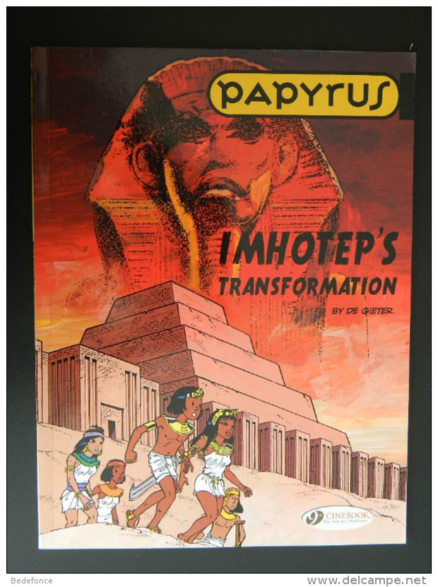 Papyrus - 2 - Imhotep's Transformation - By De Gieter - Cómic Traducidos