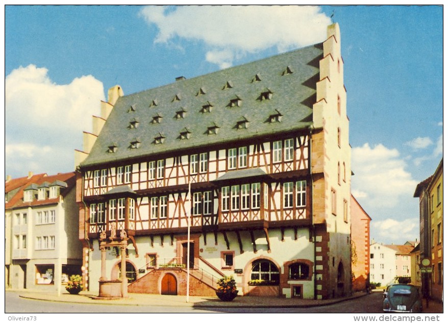 HANAU, Goldschmiedehaus, 2 Scans - Hanau