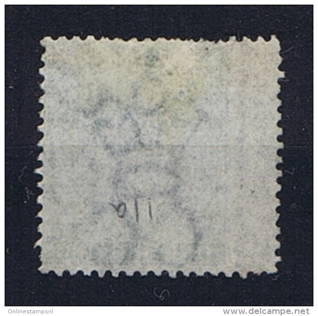 BERMUDA: SG 13b  /13 B  Mi Nr 7 3d On 1 Sh Green "P"P Same As "R" Used Wide Margins - Bermuda