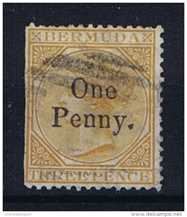 BERMUDA: SG 16  Mi 9   Used ,  Cut At Leftside (?) Space Filler! - Bermudes