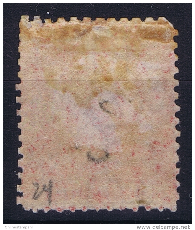 BAHAMAS:  SG 23  Mi Nr 5  Red , Perf 12,5  1863 Watermark CC MH/* Falz/ Charniere - Bahamas (1973-...)