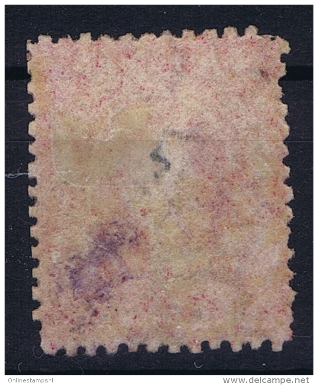 BAHAMAS:  SG 22  Mi Nr 5 Aa Carmine Lake , Perf 12,5  1863 Watermark CC MH/* Falz/ Charniere - Bahamas (1973-...)