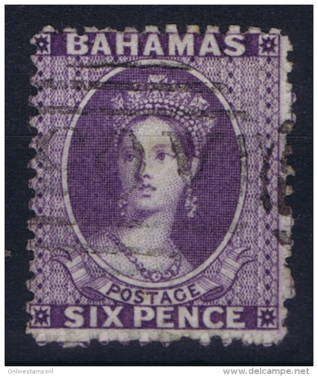 BAHAMAS:  SG 30 Lilac  Mi 7 Ab  , Perf 12.50   Used - Bahamas (1973-...)