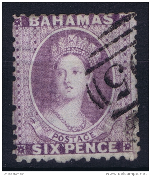 BAHAMAS:  SG 30 Lilac  Mi 7 Ab  , Perf 12.50   Used - Bahamas (1973-...)