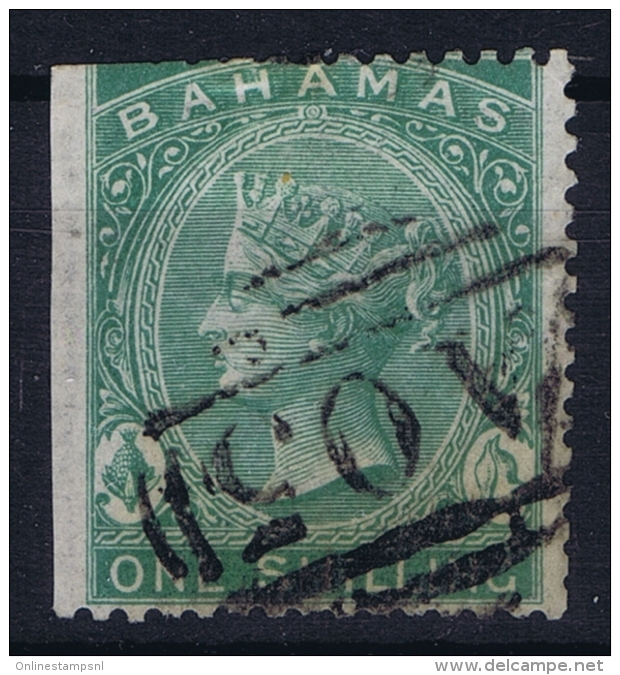 BAHAMAS:  SG 39  Mi 8 C  Used 1863  CC WM Perfo 14 - Bahama's (1973-...)