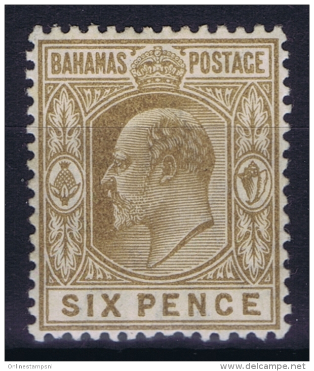 BAHAMAS:  SG 74  Mi 33  MH/* Falz/ Charniere  1906 - Bahamas (1973-...)