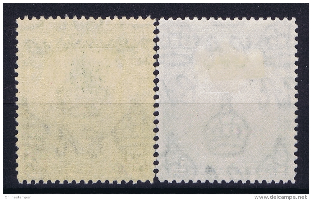 BAHAMAS:  SG 131 + 131a  Mi 93a + 93b  MH/* Falz/ Charniere  1931 - Bahama's (1973-...)