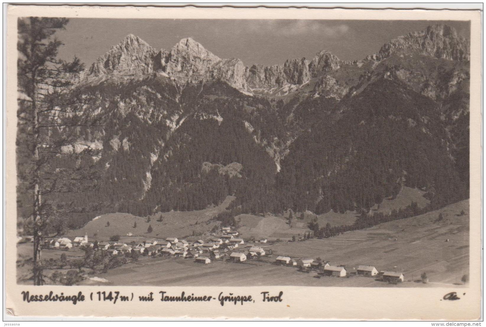 AK - NESSELWÄNGLE -Panorama 30er - Reutte