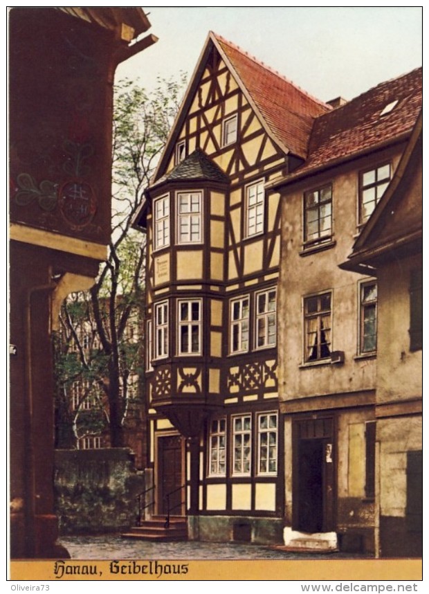 HANAU, Geibelhaus, 2 Scans - Hanau