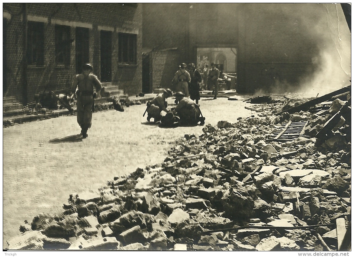 Fotokaart Gevaert Explosie ? Instorting ? / Verstuurd 1962 Sint-Joris-Weert - Oud-Heverlee