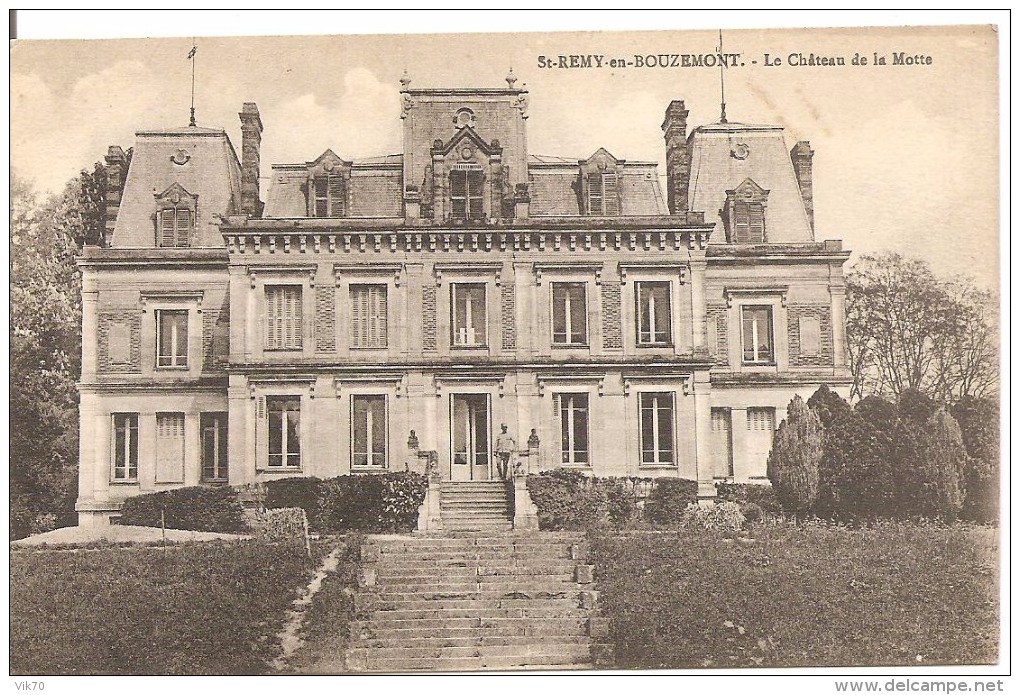 St Remy En Bouzemont Le Chateau De La Motte - Saint Remy En Bouzemont