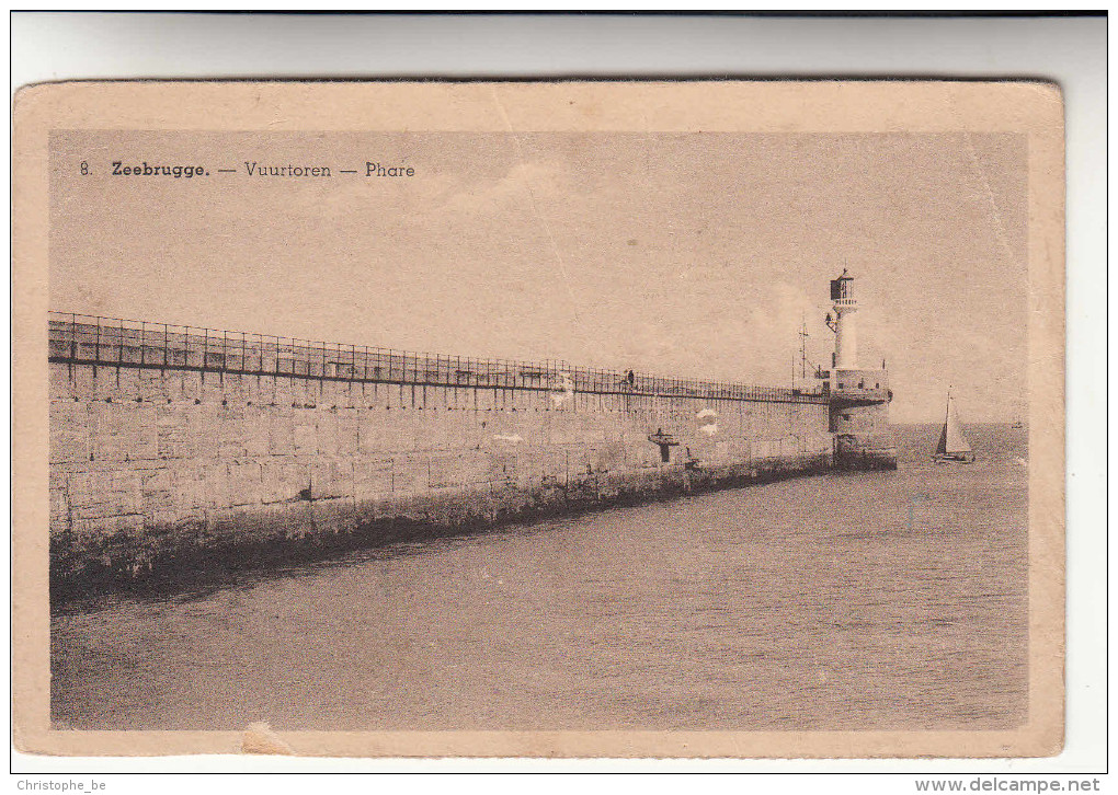 Zeebrugge, Vuurtoren, Phare (pk29397) - Zeebrugge