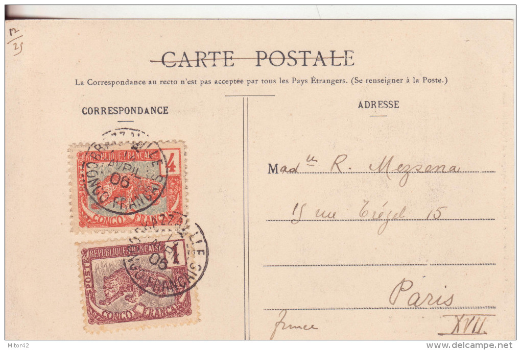 10-Congo Francese-Gruppo Di Donne Congolese-v.1906 X Parigi-Francia - Congo Francese