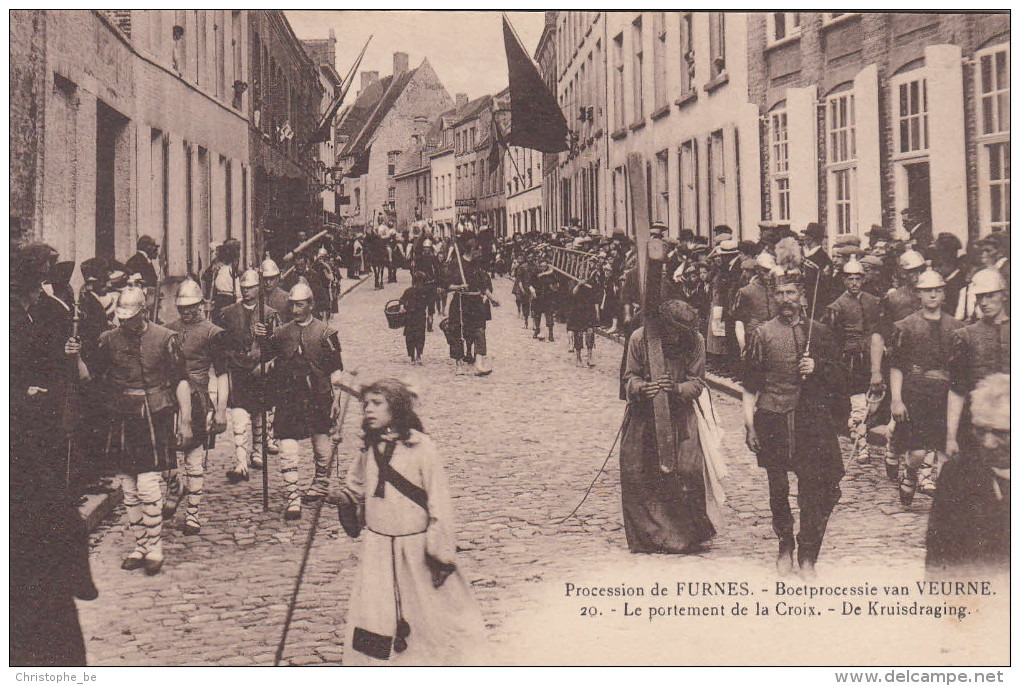 Veurne, Furnes, Procession, Boetprocessie (pk29406) - Veurne