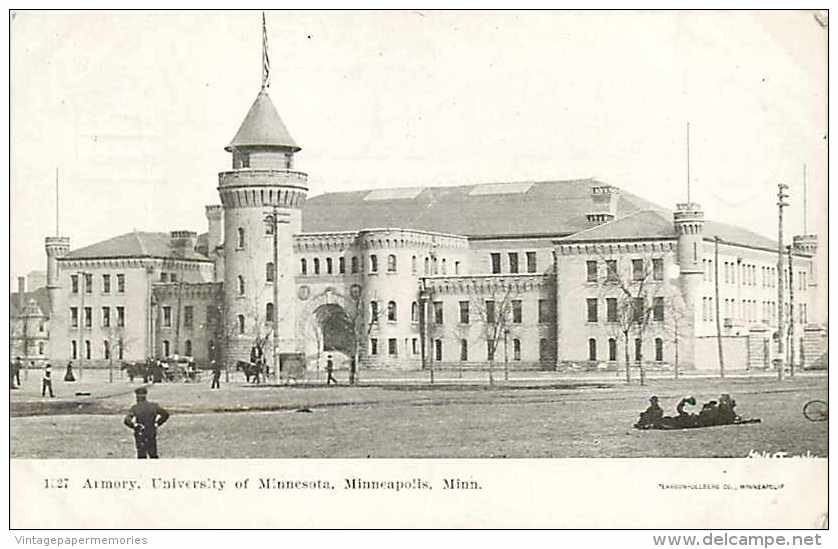 252837-Minnesota, Minneapolis, University Armory, Pearson-Ullberg No 1627 - Minneapolis