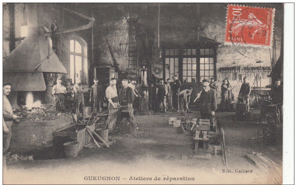 GUEUGNON ATELIERS DE RÉPARATION FORGES - Gueugnon