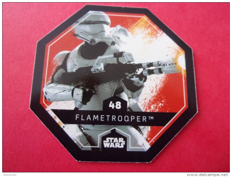 STAR WARS  Defi Action N° 48, FLAMETROOPER,  AWAKENS  LECLERC - Star Wars