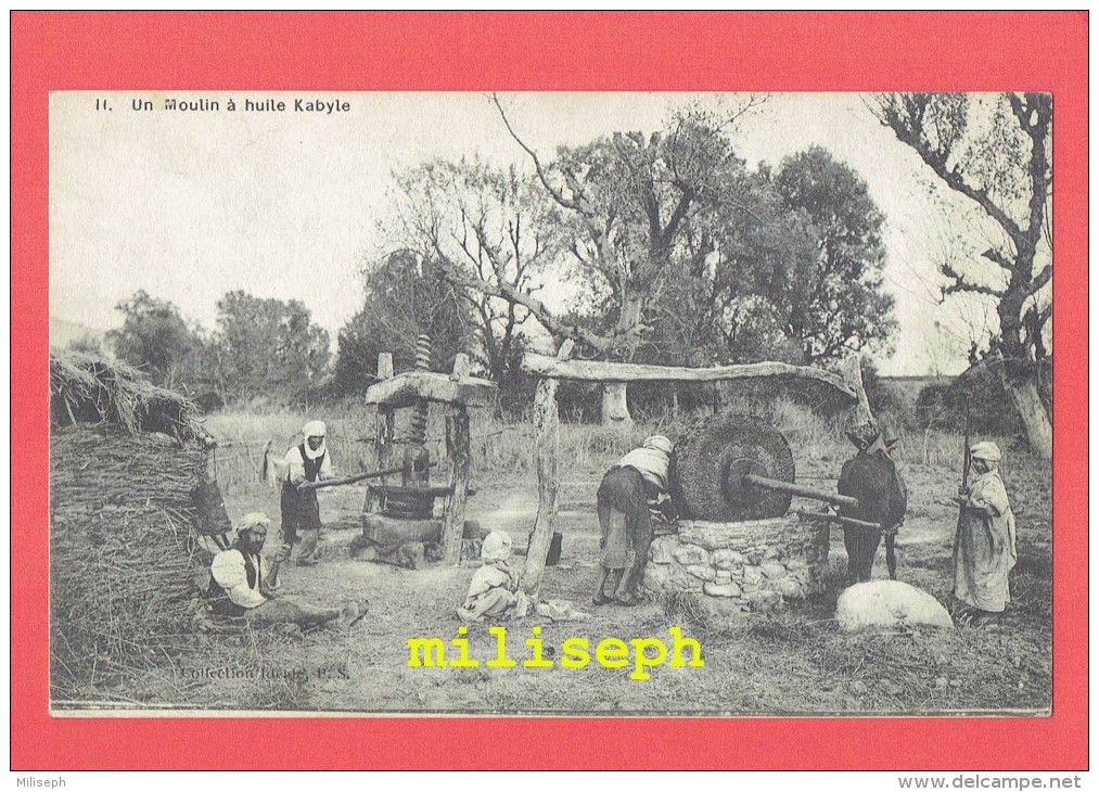 ALGERIE - Un Moulin à Huile Kabyle -      (4194) - Beroepen