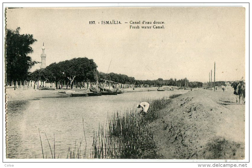 ISMAILIA Canal D’eau Douce - Ismaïlia