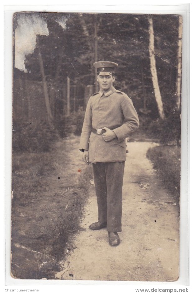 WWI - ALLEMAGNE - ALTENBURG - 1916 - SOLDAT ALLEMAND - CARTE PHOTO MILITAIRE - Guerre 1914-18