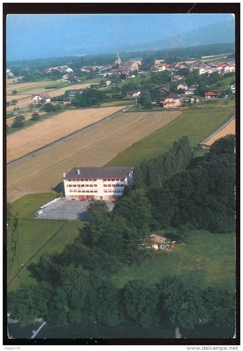 CPM 74 MESSERY Vue Aérienne De La Colonie Alsthom Sur Les Bords Du Lac Léman - Messery