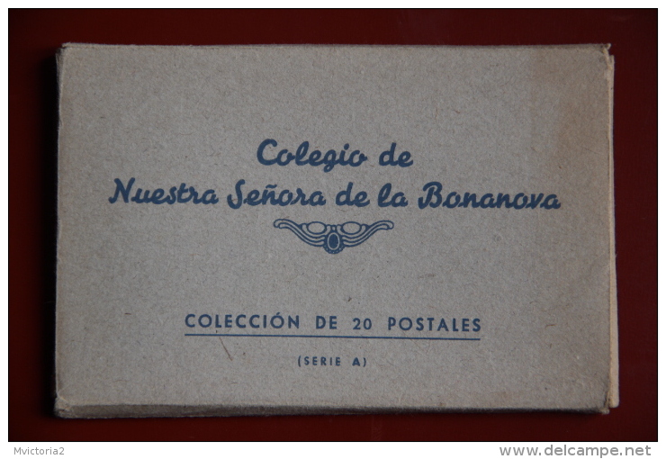 BARCELONA - Coleccion De 20 Postales Del Colegio NUESTRA SENORA DE LA BONANOVA - Barcelona