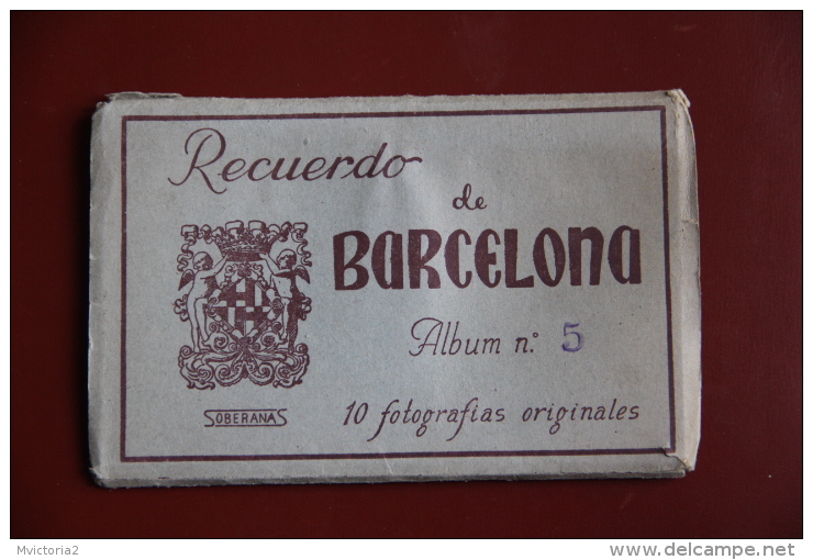 BARCELONA - Coleccion De 10 Fotografias Originales - Barcelona