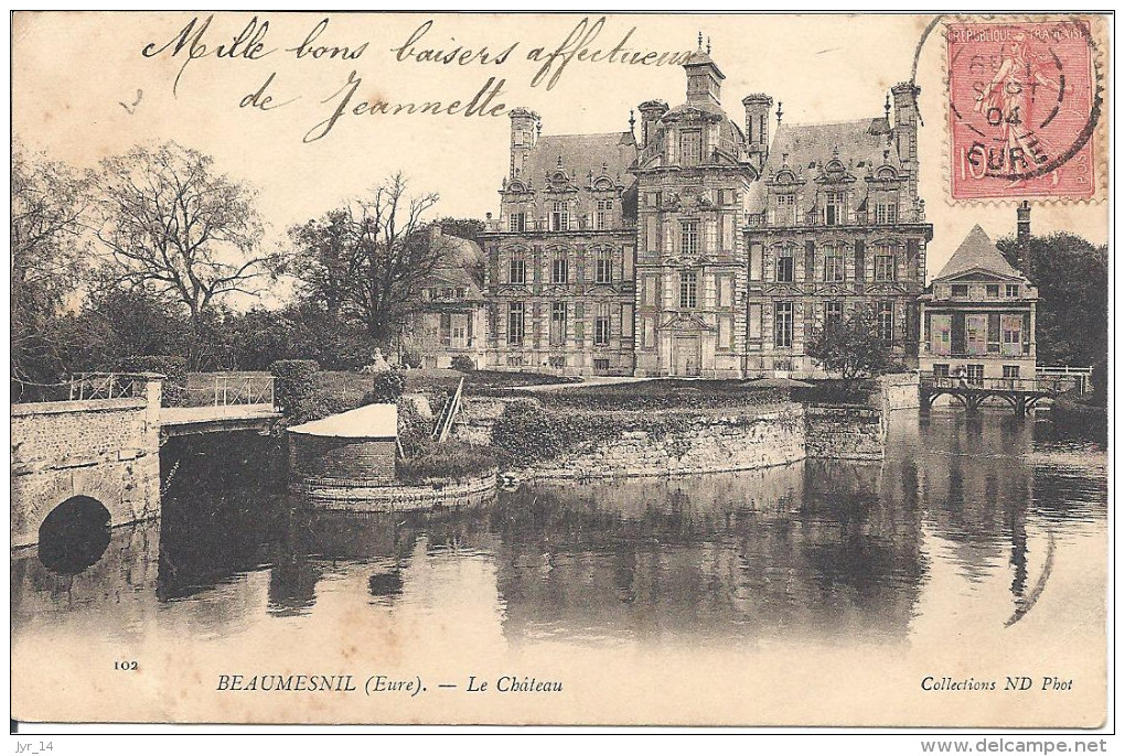 BEAUMESNIL   Le Château - Beaumesnil