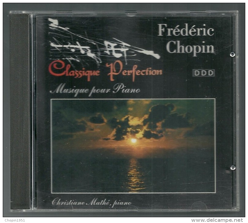 CD   -  CHOPIN - MUSIQUE POUR PIANO - CHRISTIANE MATHE, Piano - Klassik