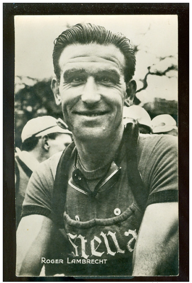 Sport - Wielrennen - Renner - Cycliste - Coureur :  Roger Lambrecht - Cyclisme