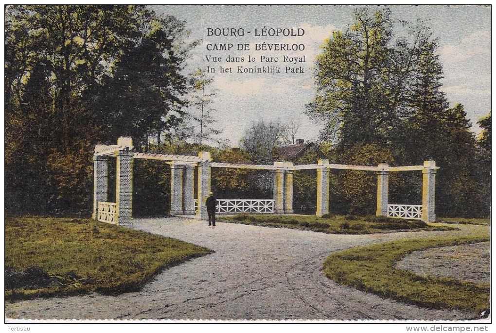 Ingang Koninklijk Park - Leopoldsburg (Beverloo Camp)