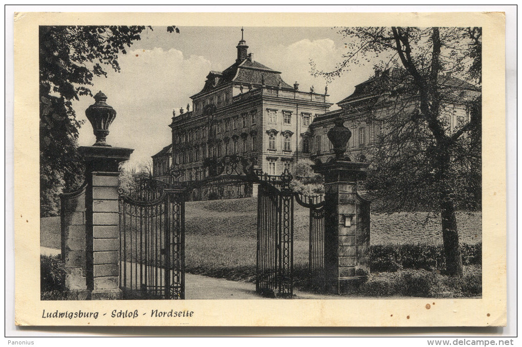 GERMANY - Ludwigsburg, Schloss, Castle, 1958. - Ludwigsburg