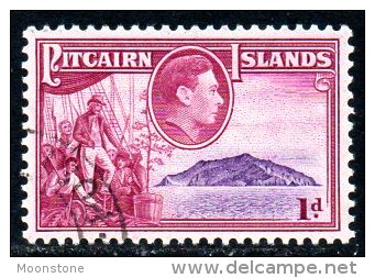 Pitcairn GVI 1940 1d Definitive, Fine Used (A) - Pitcairn Islands