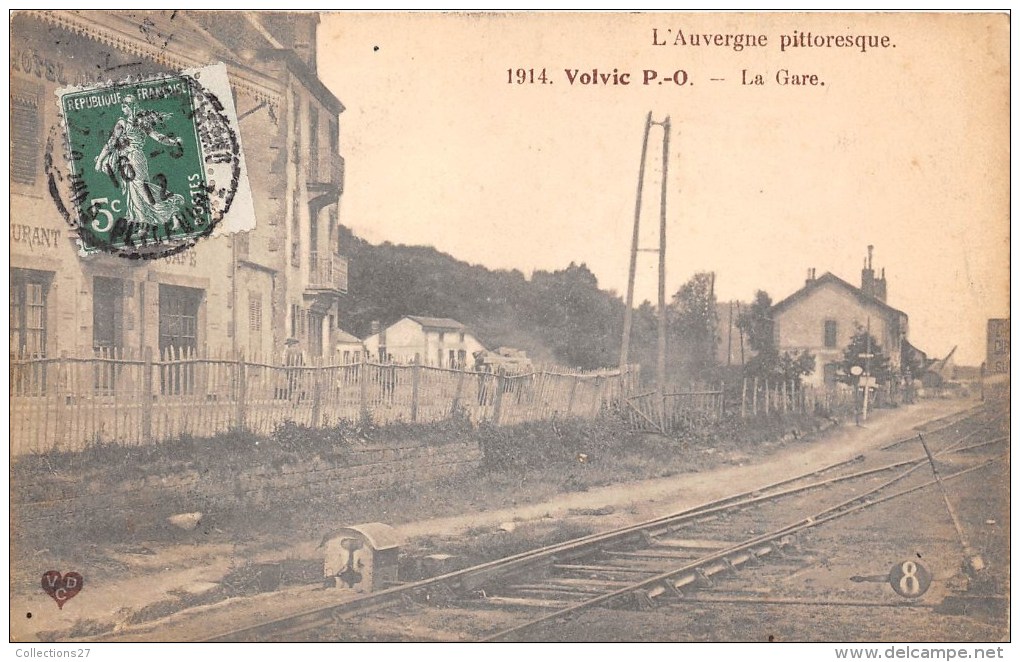 63- VOLVIC - LA GARE - - Volvic