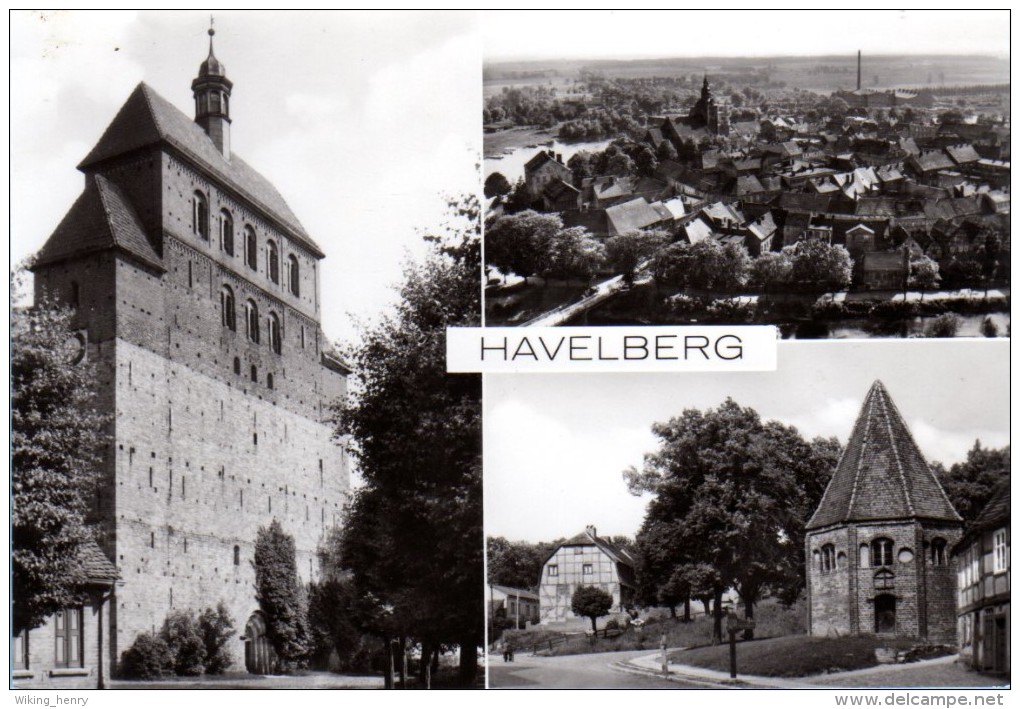 Havelberg - S/w Mehrbildkarte 2 - Havelberg