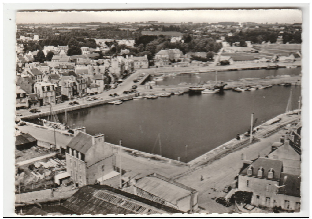 EN AVION AU-DESSUS DE ... PAIMPOL - Le Port, Le Bassin, Les Quais - édit. LAPIE, N°12 - Format 10,5 X 14,7 Cm - Paimpol