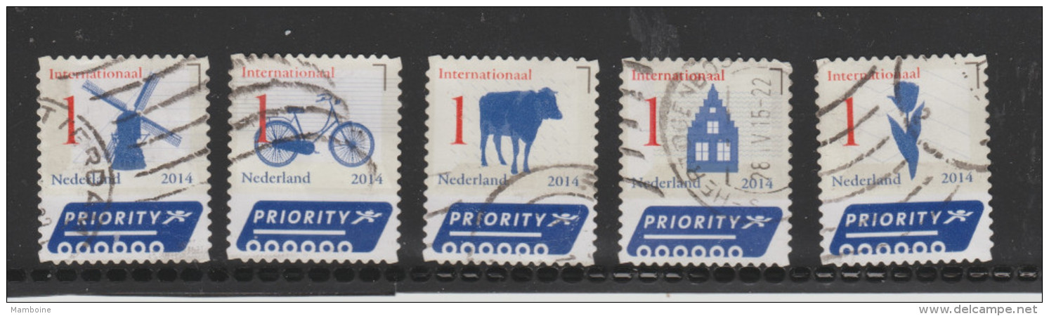 Pays Bas  2014  N° 3130 / 34 Série Compléte Oblitérée - Used Stamps