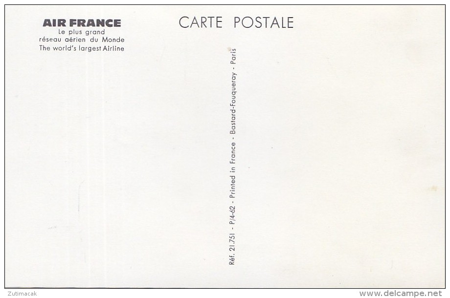 Air France Venezia Italie Airline Issue Postcard - 1946-....: Moderne