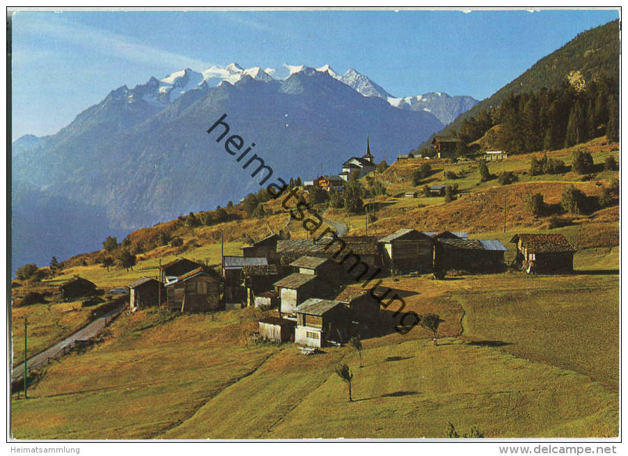 Zeneggen - Mischabelgruppe - Verlag Klopfenstein Adelboden - Zeneggen