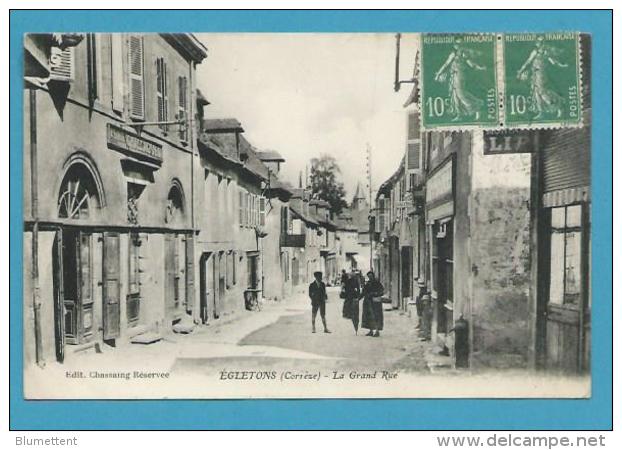 CPA - La Grand-Rue EGLETONS 19 - Egletons