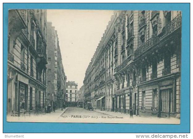 CPA 1451 - Rue Boyer-Barret - Edition FLEURY - PARIS XIVème - Arrondissement: 14