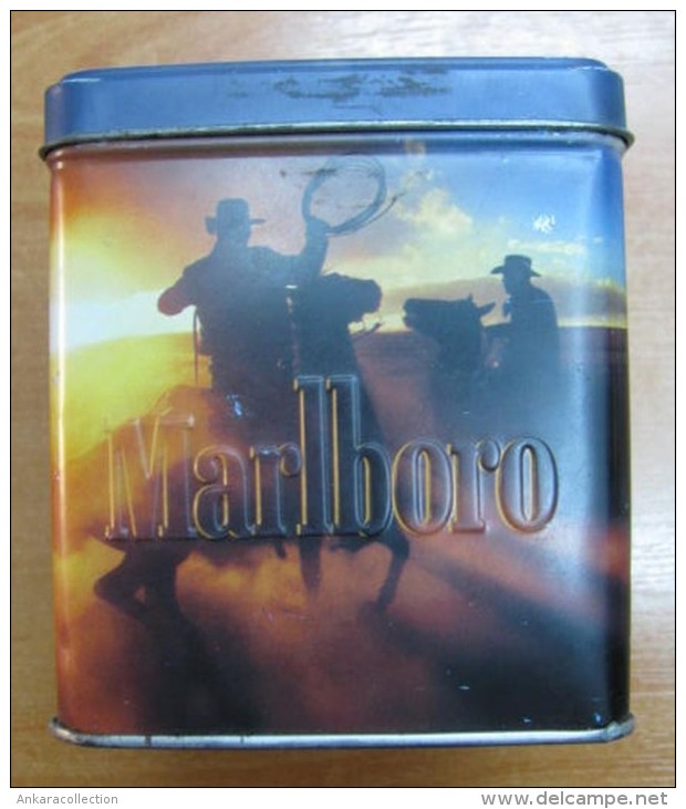 AC - MARLBORO LIMITED EDITION 80 CIGARETTES CIGARETTE TOBACCO EMPTY TIN BOX - Boites à Tabac Vides