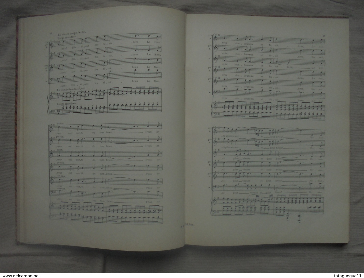 Ancien - Livre Partition CAVALLERIA RUSTICANA De J.Targioni-Tozzetti Et G. Menasci - Instruments à Clavier