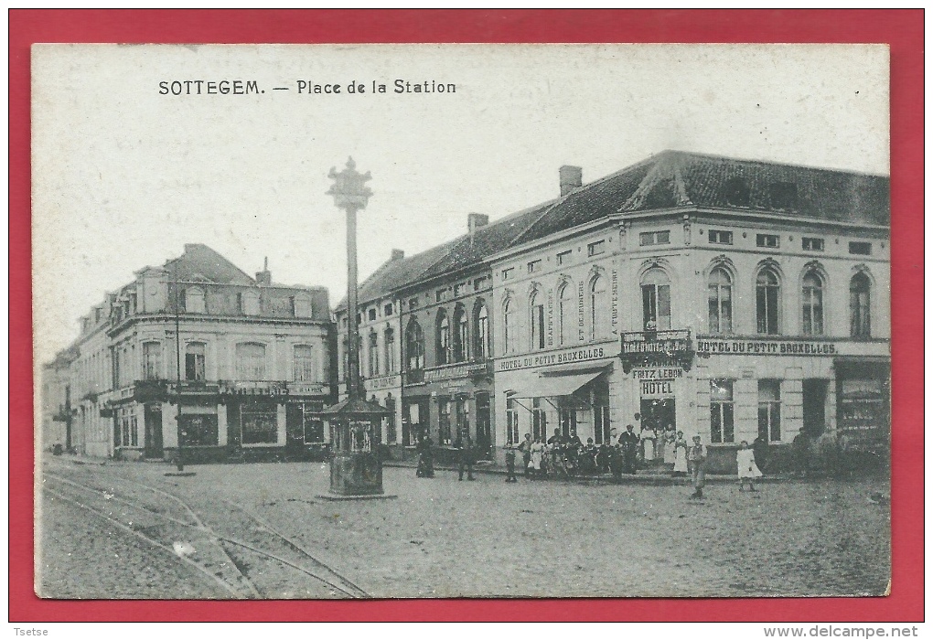 Zottegem / Sottegem - Place De La Station  ( Verso Zien ) - Zottegem