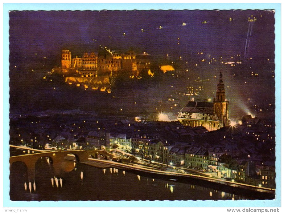 Heidelberg - Abendstimmung An Der Alten Brücke 1 - Heidelberg