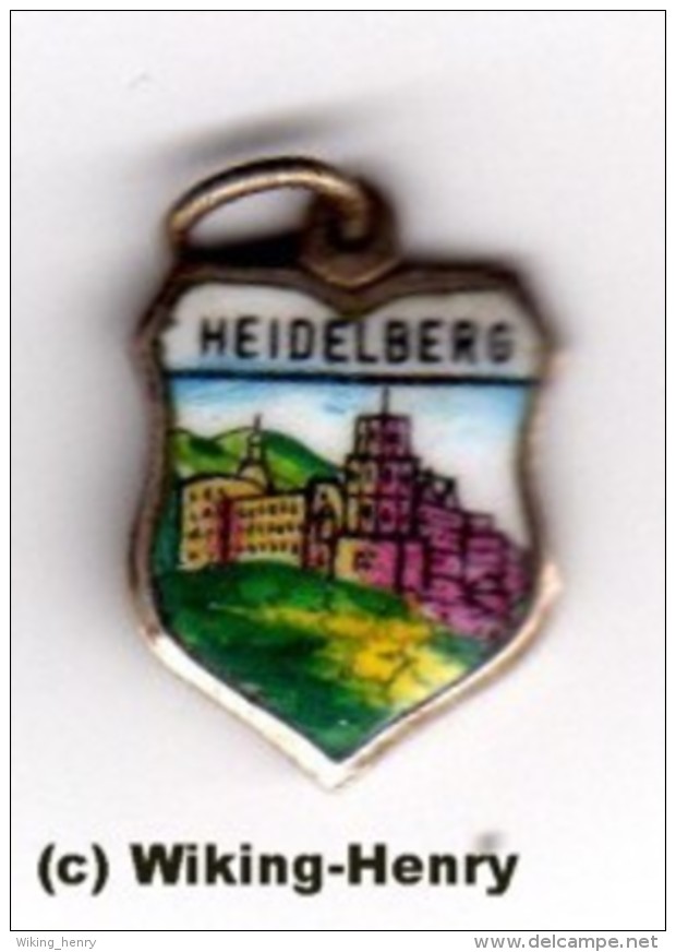 Heidelberg - Wappen Anhänger Für Bettelarmband - Souvenirs